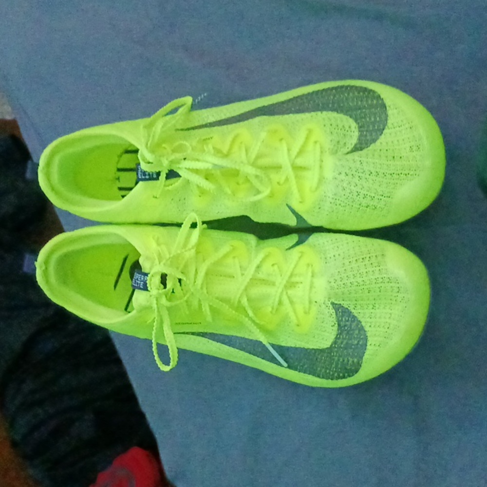 Nike Zoom Superfly Elite 2 Track Spikes Volt Men's